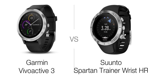 Garmin Vivoactive 3 vs Suunto Spartan 