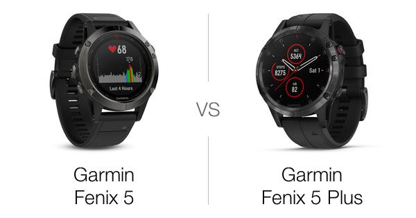 garmin instinct vs fenix 5 plus